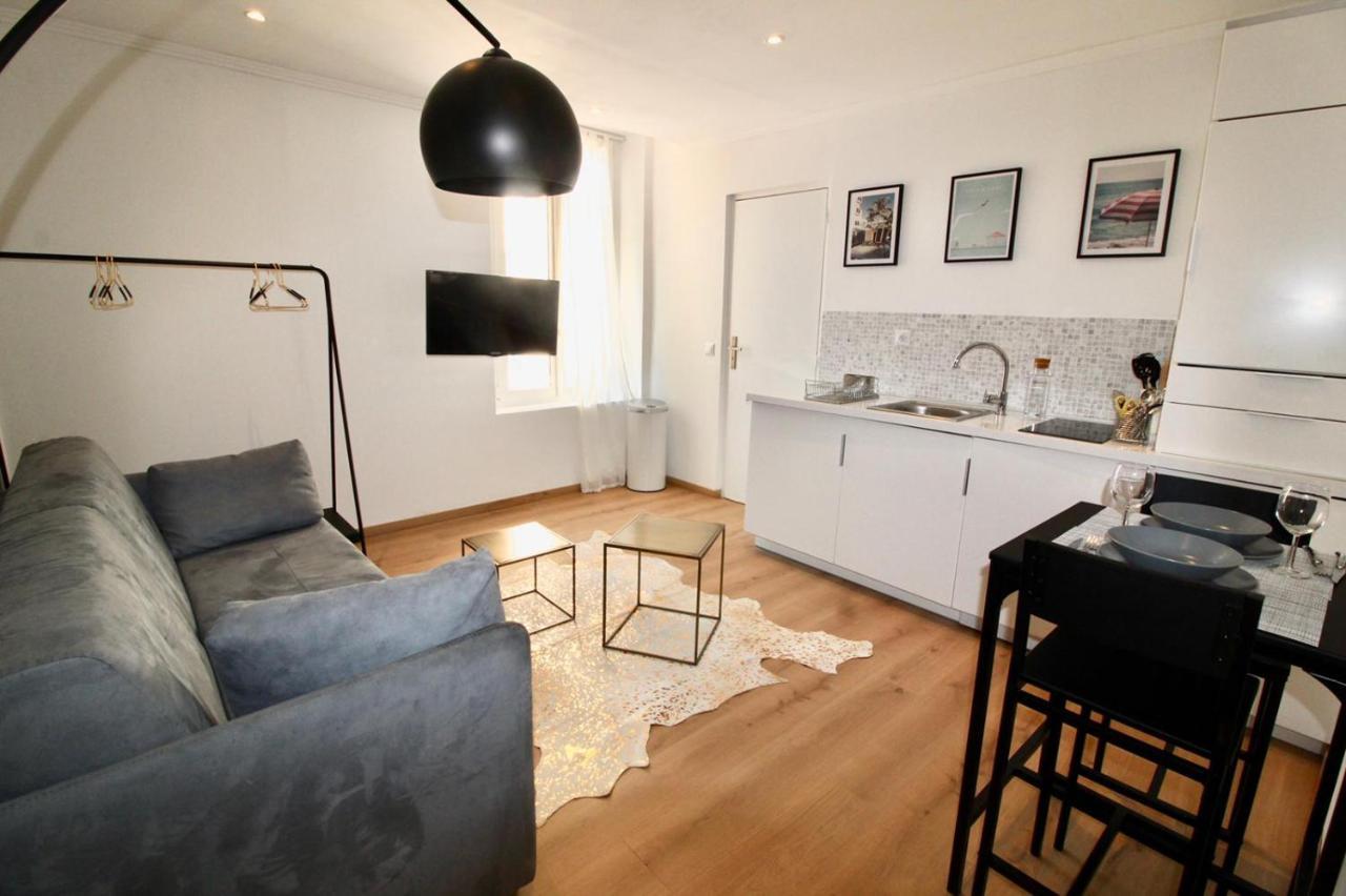 Lovely Renovated Studio Golden Square Pedestrian Niza Exterior foto
